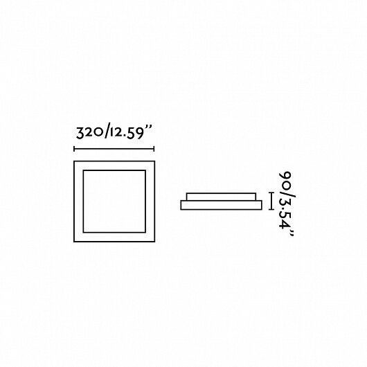 Светильник потолочный Foro white 63404