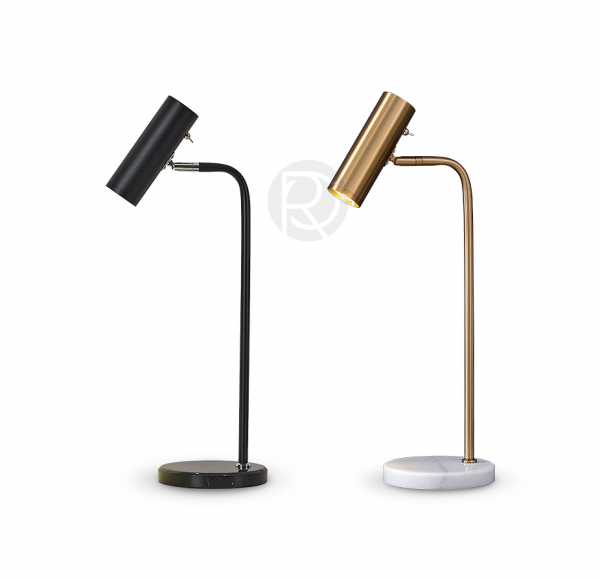 Дизайнерская настольная лампа в стиле Лофт AROMA by Romatti