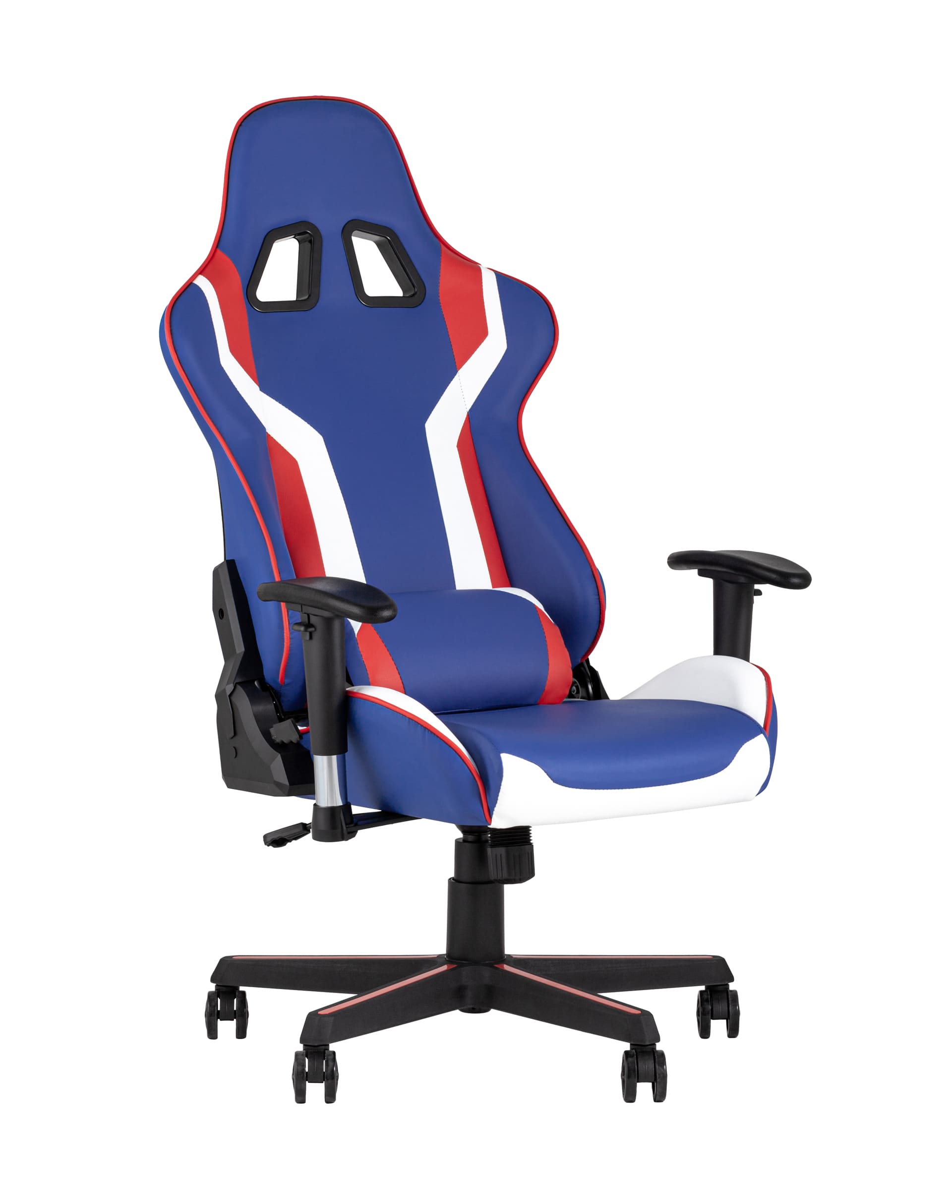 Игровое кресло компьютерное TopChairs Cherokee синее геймерское