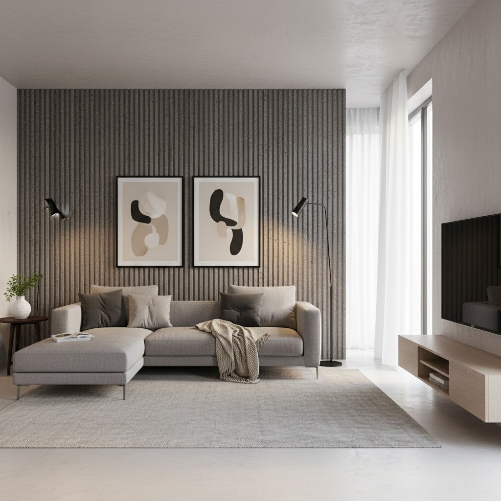 Стеновая панель ROUND LINE STONE by Romatti