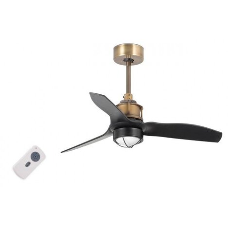 Люстра - вентилятор Mini Just Fan Old Gold 1L 33429-10