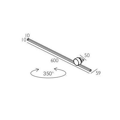 Трековый светильник ROCCA-12 by Romatti