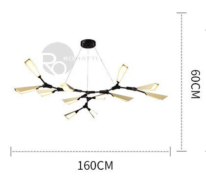 Подвесной светильник Clara by Romatti