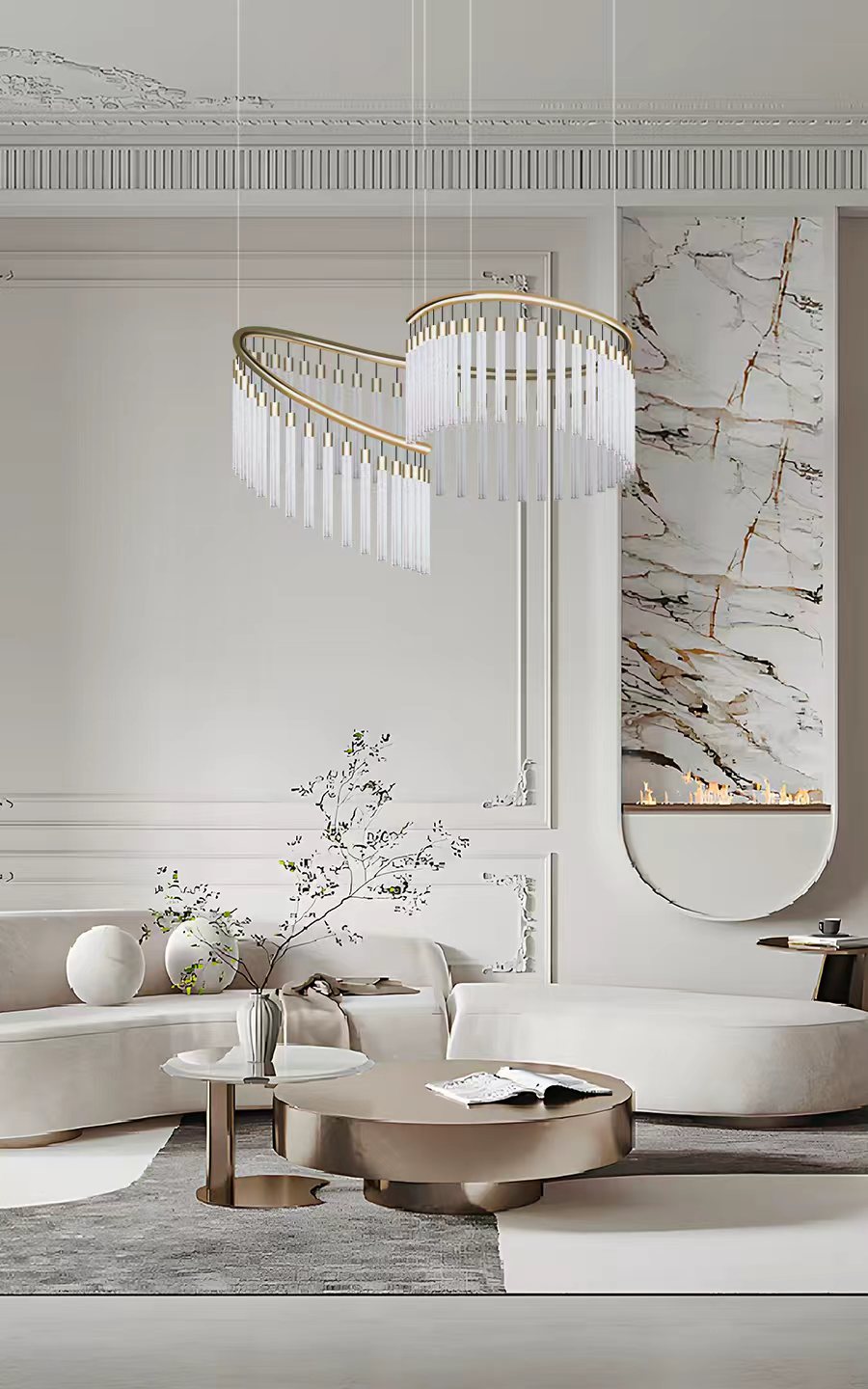 Люстра CRYSTAL SPIN by Romatti