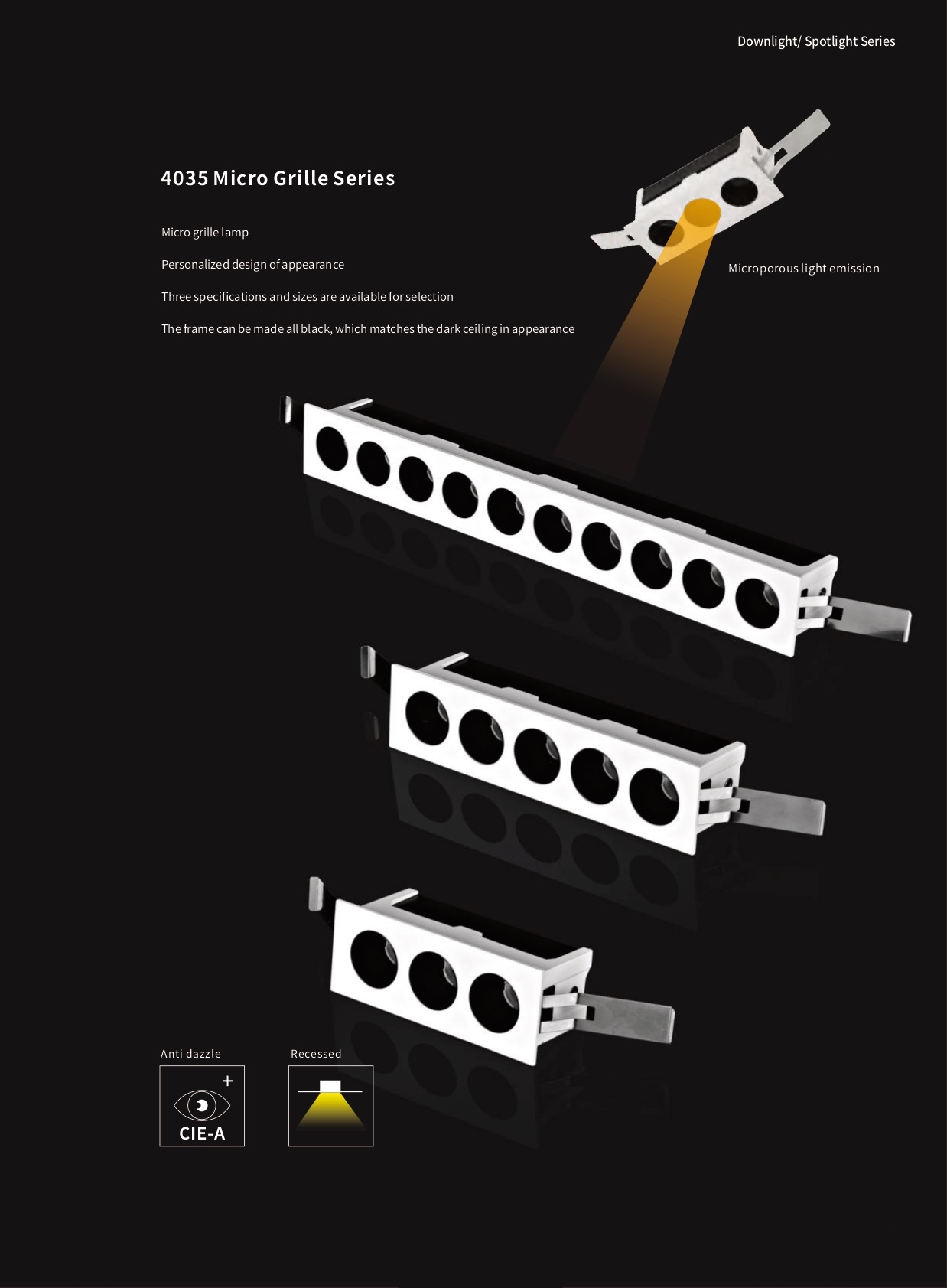 Встраиваемый светильник M4035D by Romatti
