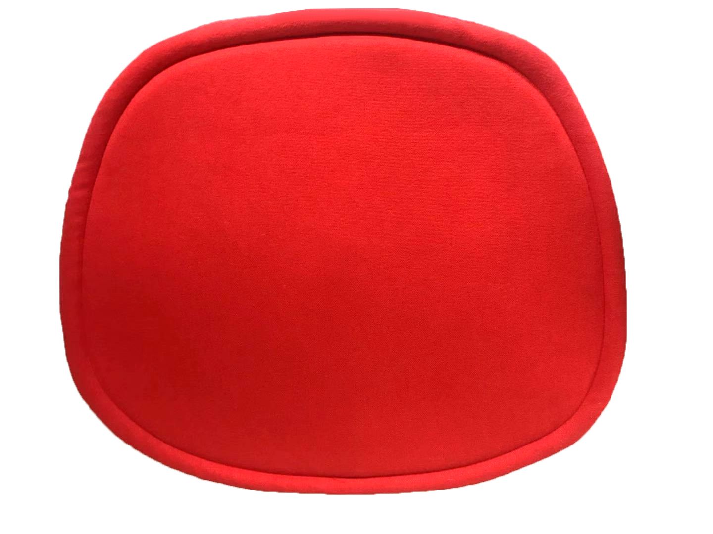 Подушка для стульев серии &quot;Eames&quot; из ткани, красная
