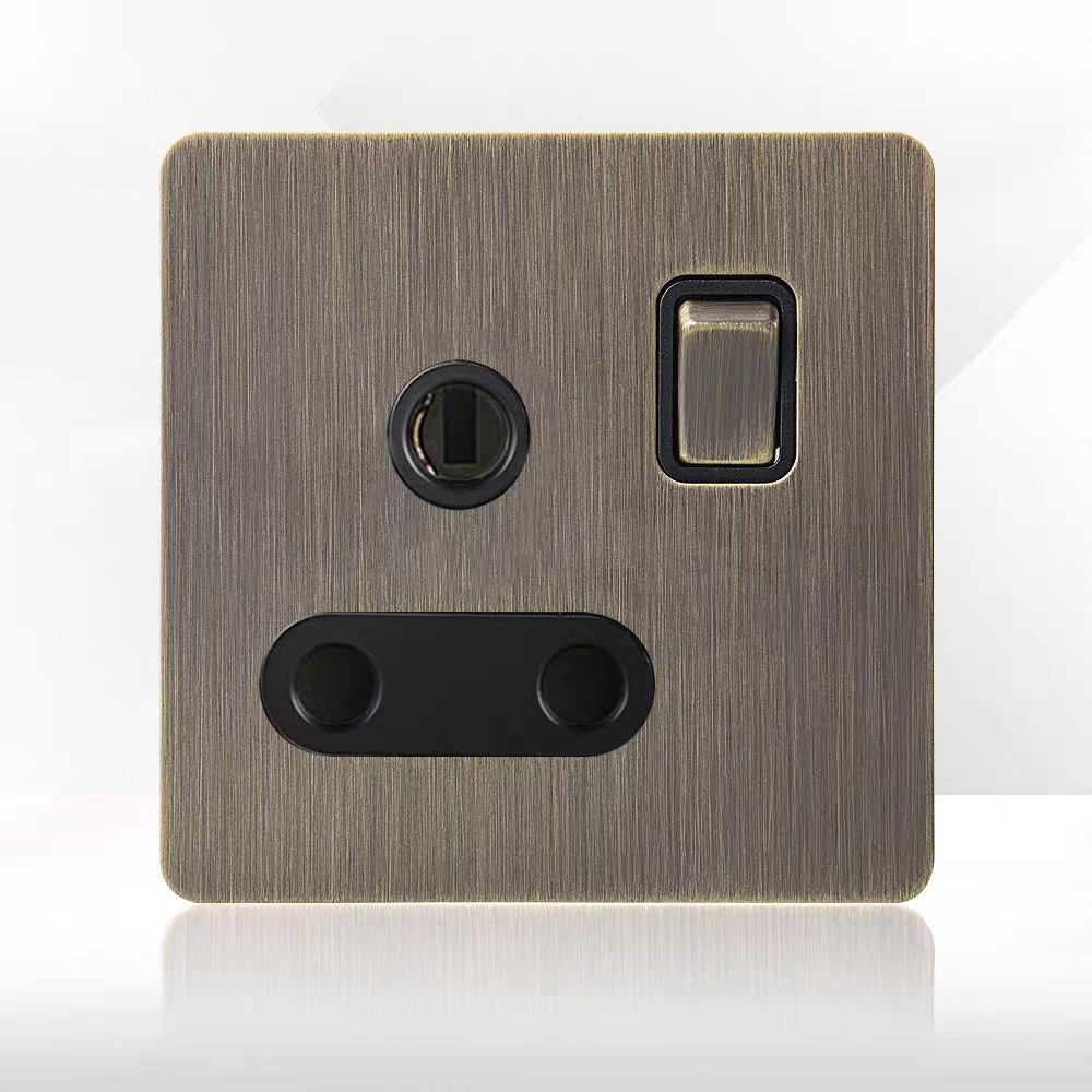 Выключатель с розеткой SPARKO by Romatti