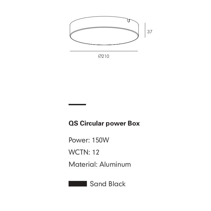Блок питания MOBIUS CIRCLE by Romatti