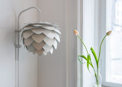 Основание для бра Мини Willow Mini wall hanger white H 50 cm