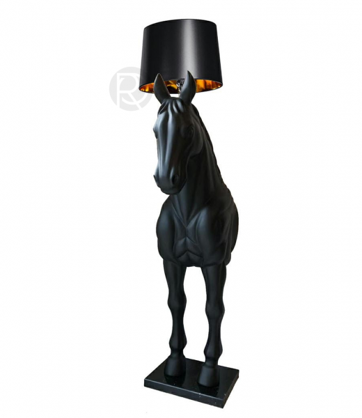 Дизайнерский торшер с абажуром HORSE STAND by Romatti