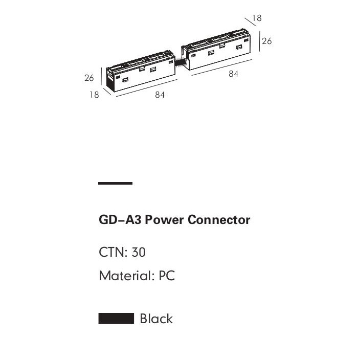 Коннектор PRATO-A3 by Romatti