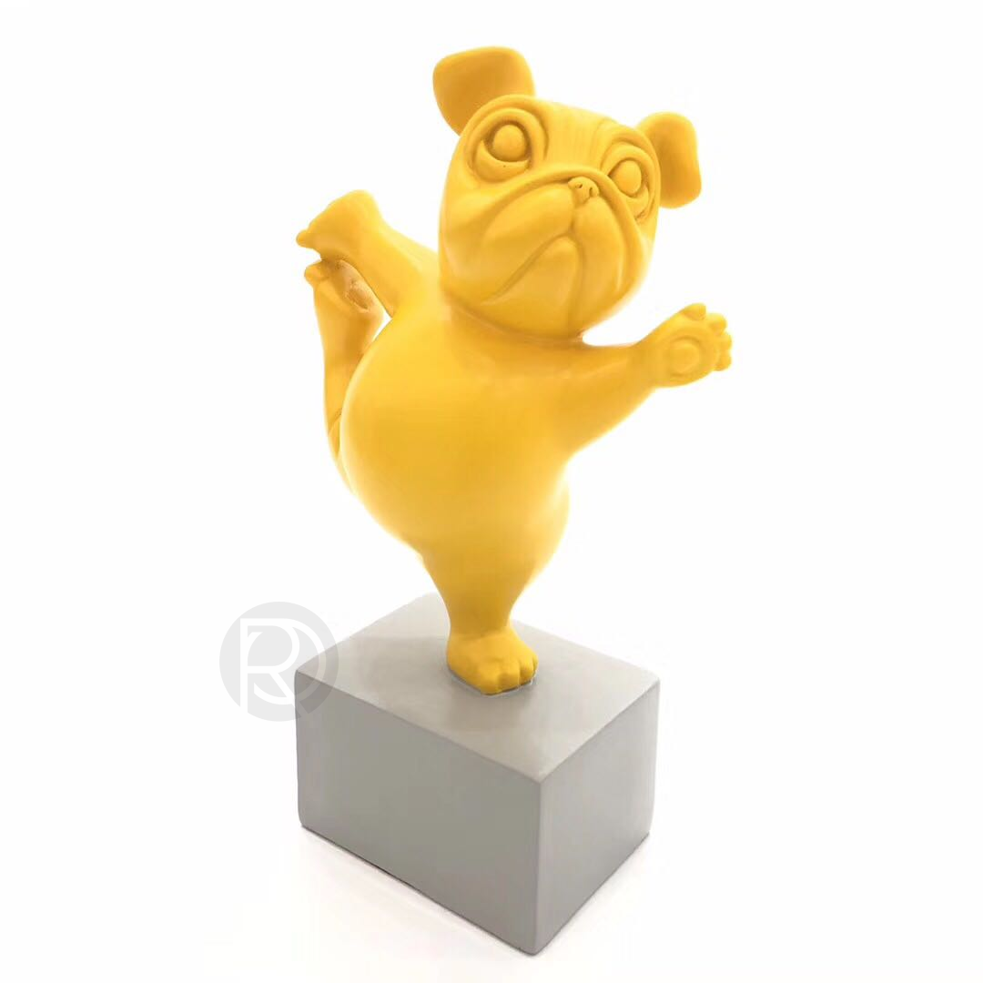 Дизайнерская статуэтка YOGA DOG by Romatti