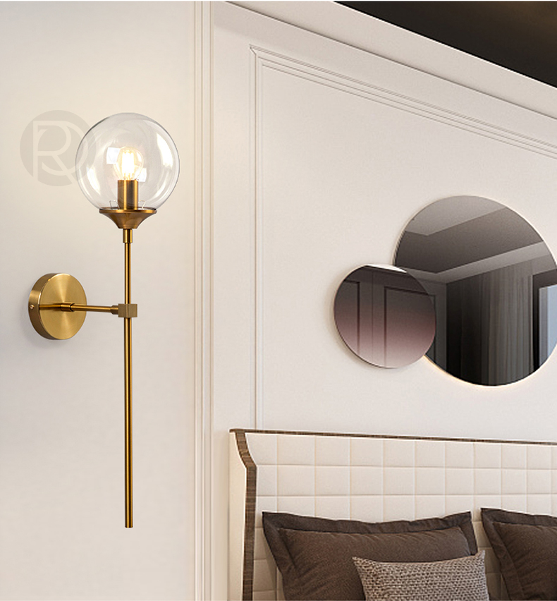 Дизайнерский настенный светильник (Бра) ELISA by Romatti