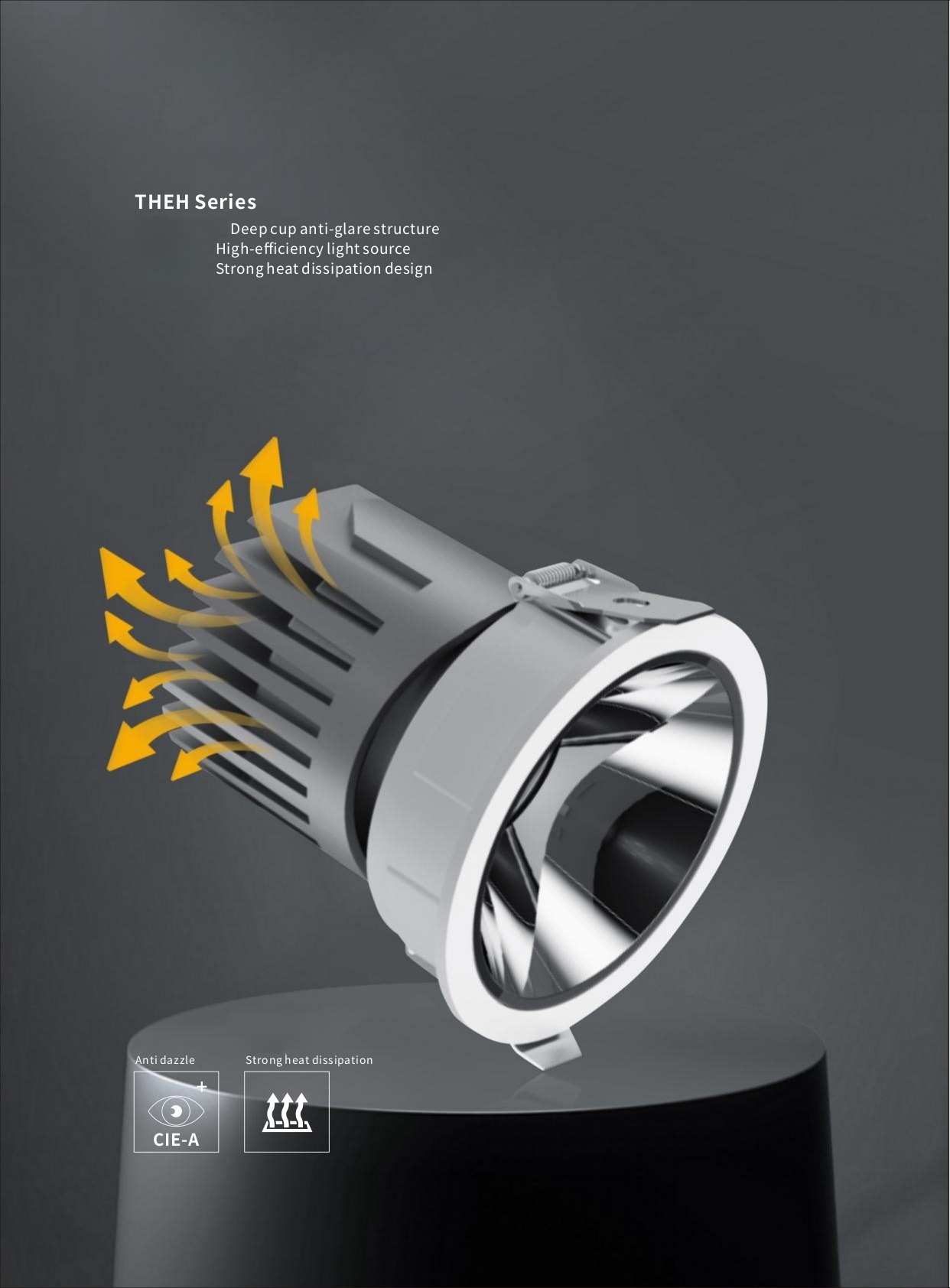 Встраиваемый светильник THEH by Romatti