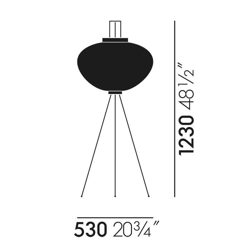 Торшер AKARI by Vitra