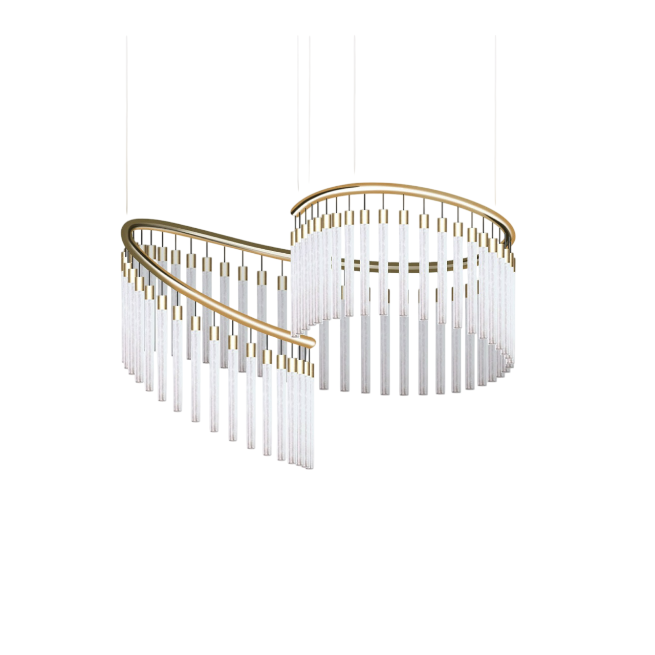 Люстра CRYSTAL SPIN by Romatti