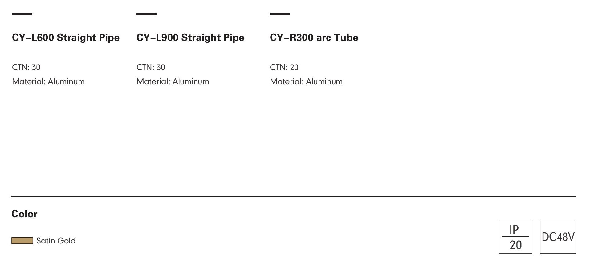 Труба-рейлинг CANINO-09 by Romatti