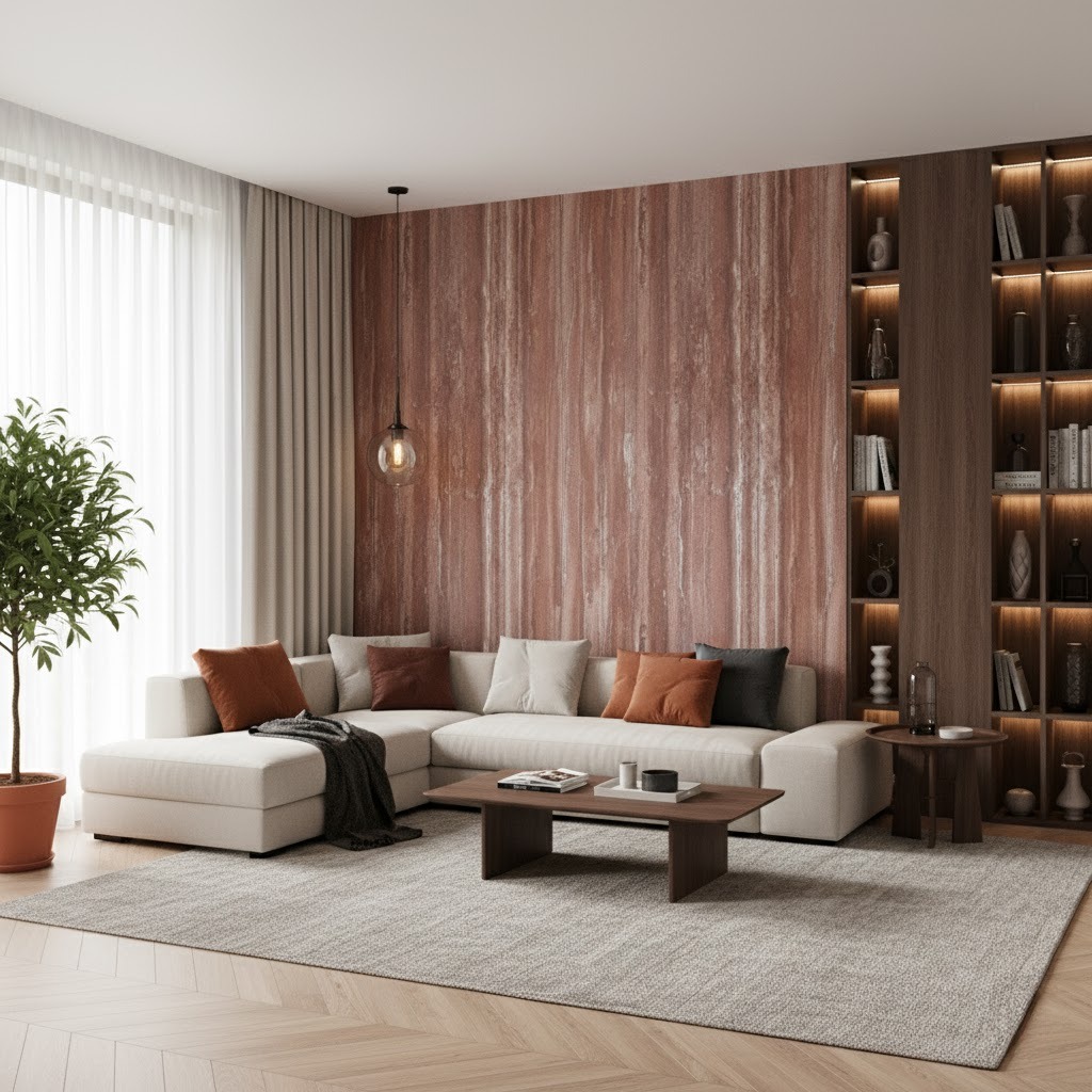 Стеновая панель LINEAR TRAVERTINE by Romatti