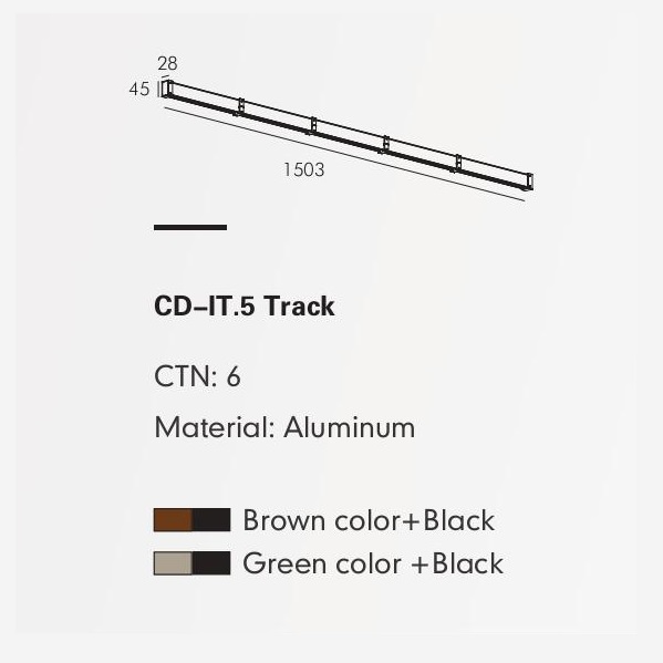Шинопровод MOBIUS-L by Romatti