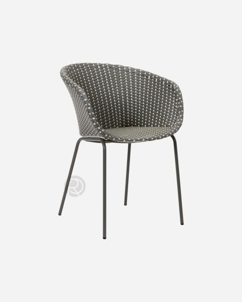Дизайнерский стул на металлокаркасе BAST CIRCLE by House Doctor