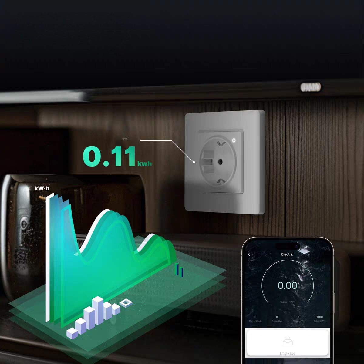 Розетка SWITCHA by Romatti