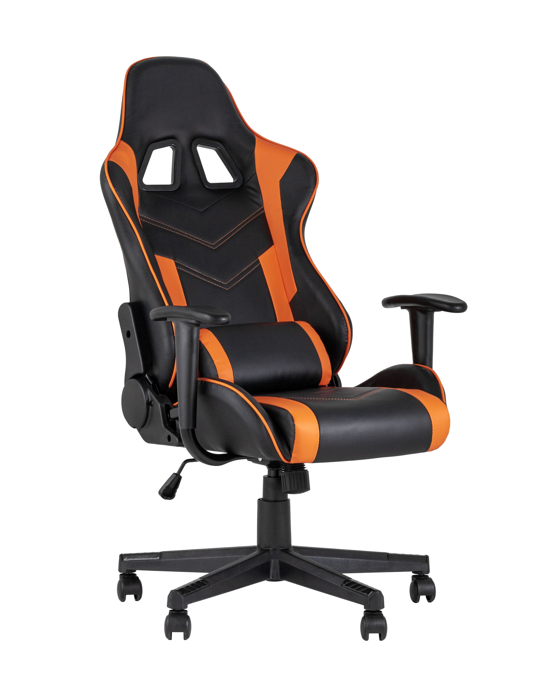 Игровое кресло компьютерное TopChairs Impala оранжевое геймерское