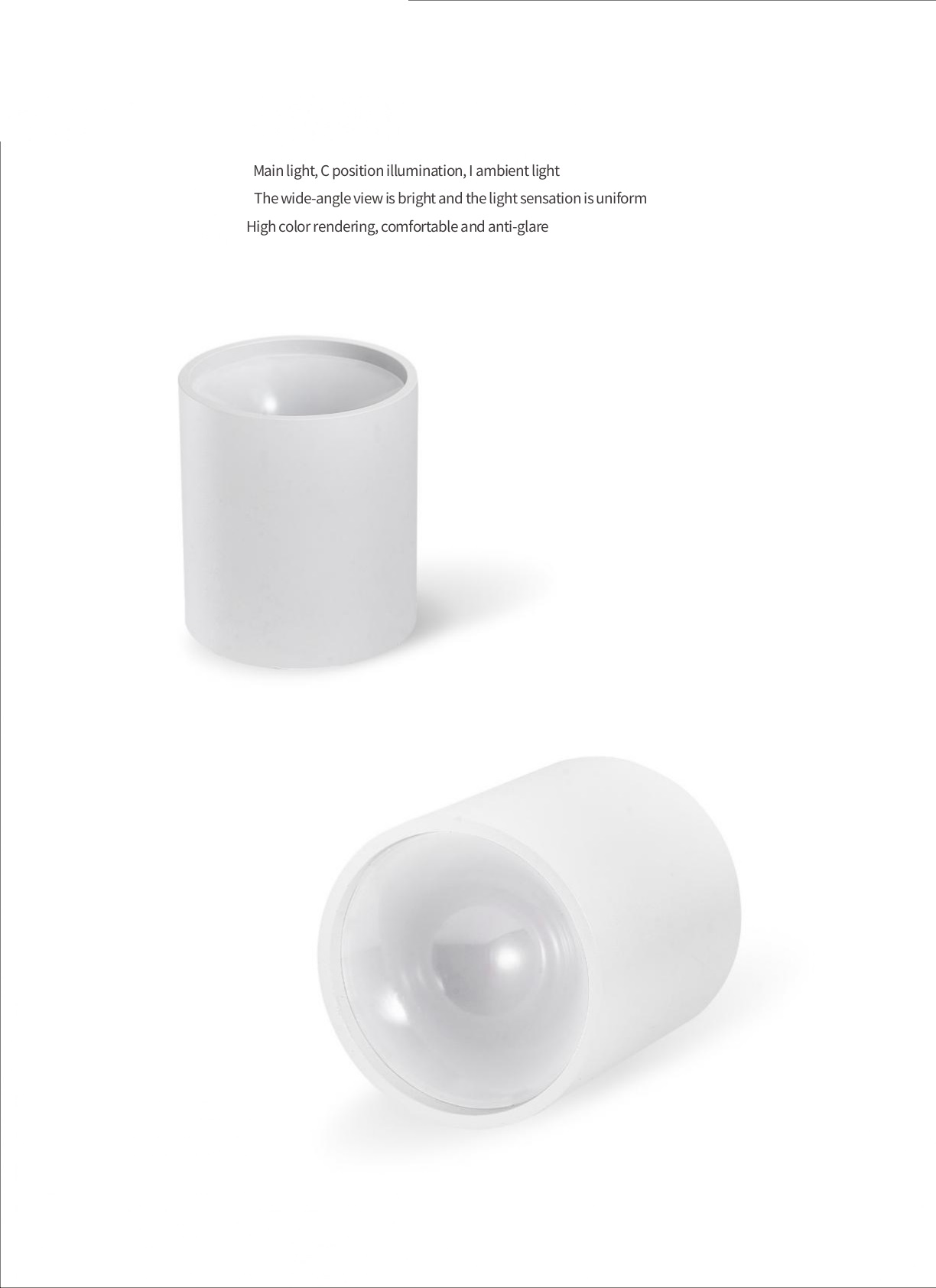 Встраиваемый светильник MCG66/85/125 by Romatti