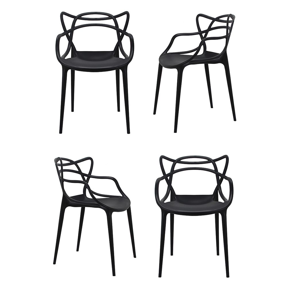 Комплект из 4-х стульев Masters чёрный