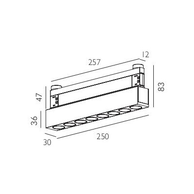 Встраиваемый светильник MOBIUS-02 by Romatti