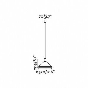 Подвесной светильник Faro Kombo beige 68596-1L