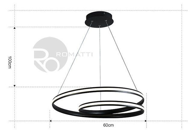 Подвесной светильник Karmel by Romatti