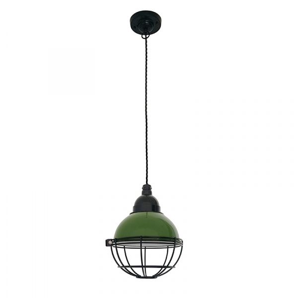 Подвесной светильник Faro Claire green 62803