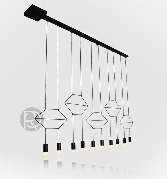 Дизайнерский подвесной светильник WIREFLOW by Romatti