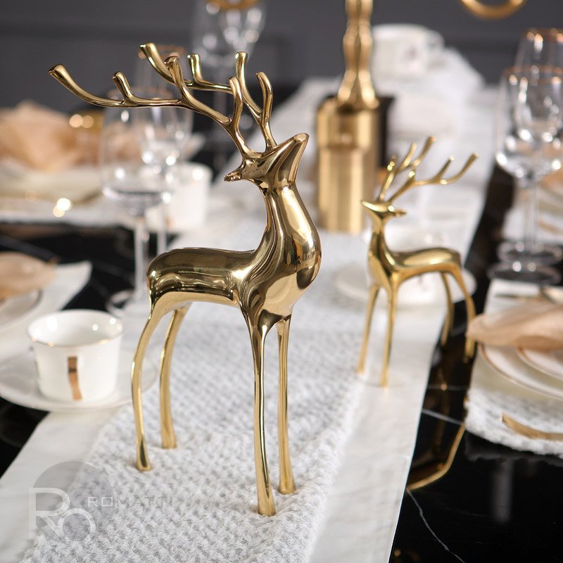 Статуэтка Golden deer by Romatti