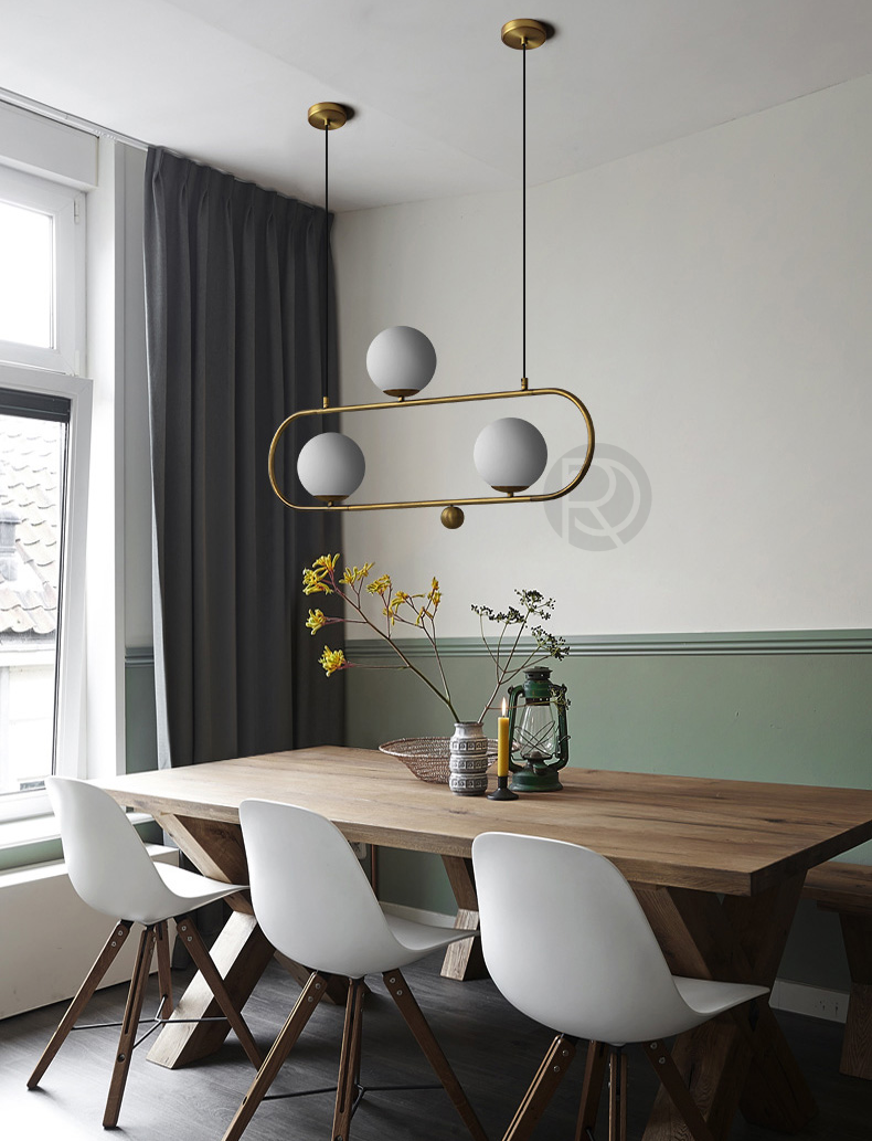Дизайнерский подвесной светильник HOOP LONG by Romatti