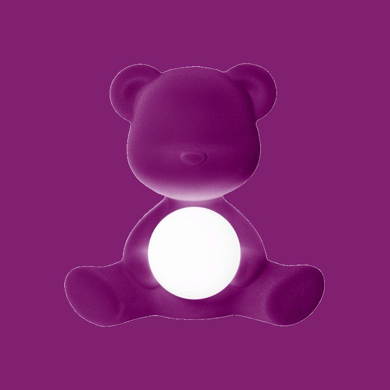 Настольная лампа TEDDY GIRL VELVET by Qeeboo