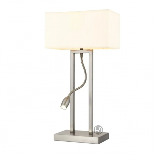 Дизайнерская настольная лампа с абажуром ATLANTA by Romatti